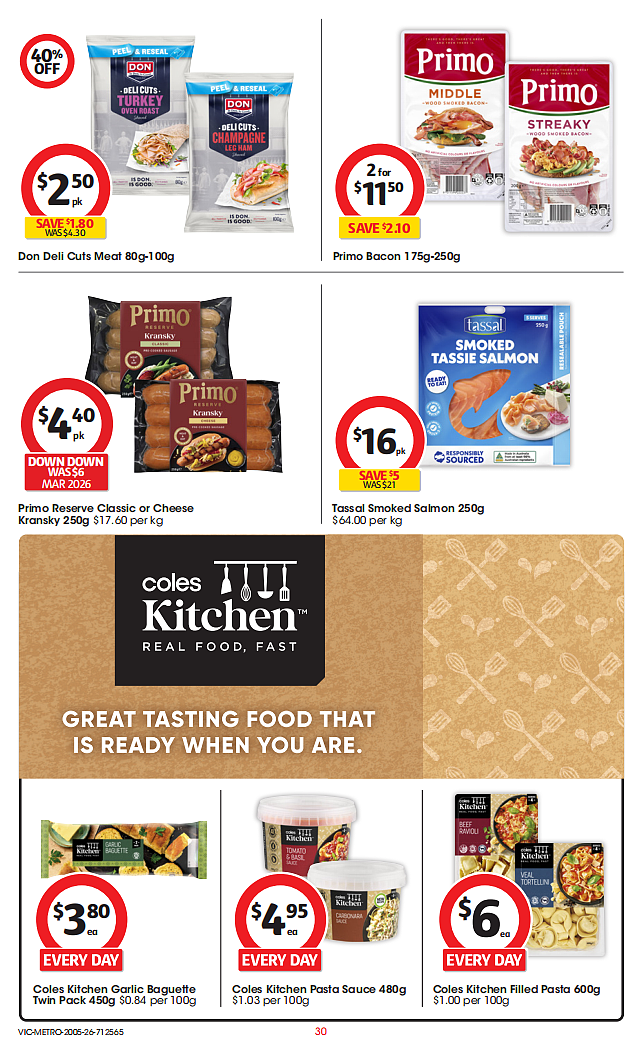 本周最新!澳洲各大超商特价商品一网打尽,大批好物骨折破半价!Woolworths、Coles、Costco、Aldi(组图) - 30