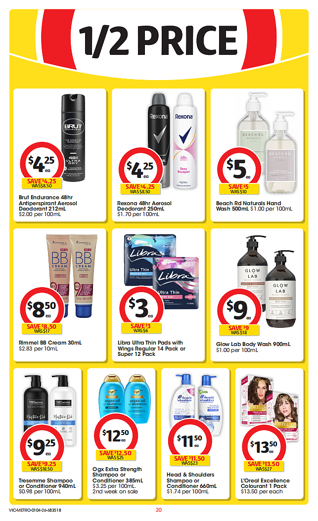 本周最新！澳洲各大超商折扣目录，Woolworths、Coles、Costco、优衣库...（组图） - 20