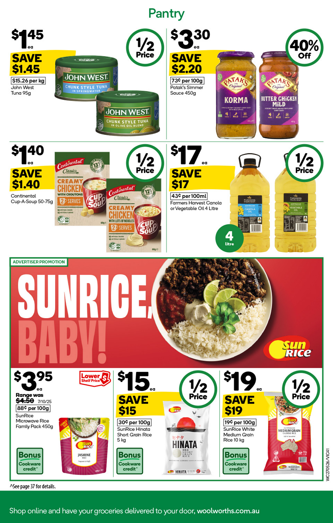 本周最新!澳洲各大超商特价商品一网打尽,大批好物骨折破半价!Woolworths、Coles、Aldi(组图) - 39