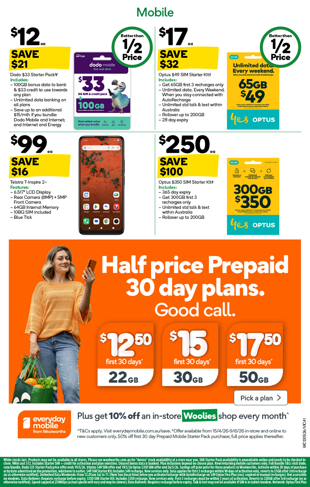 本周最新！澳洲各大超商特价商品一网打尽，大批好物骨折破半价！Woolworths、Coles、Aldi（组图） - 84