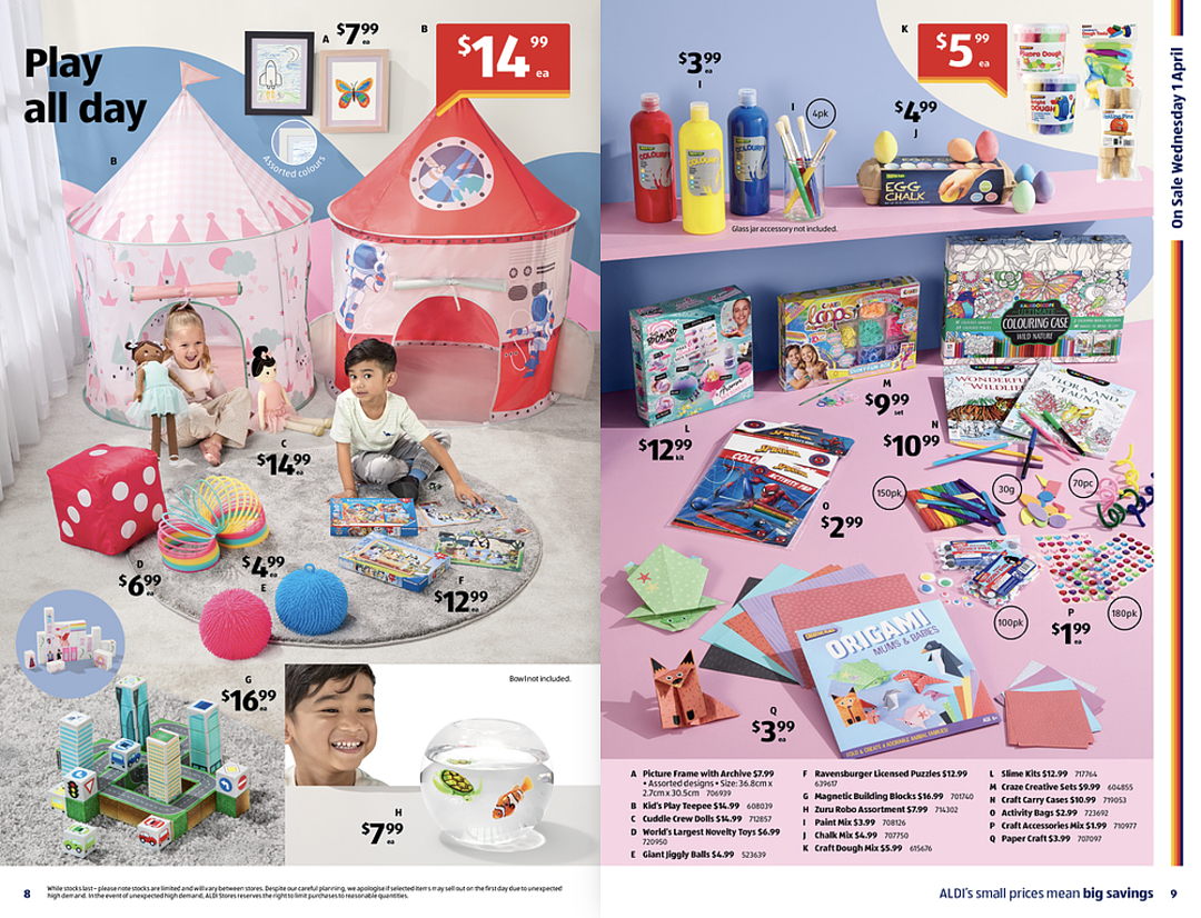 Aldi 【4月1日】特卖,种菜大棚都上架了,各种乐器也来了(组图) - 5
