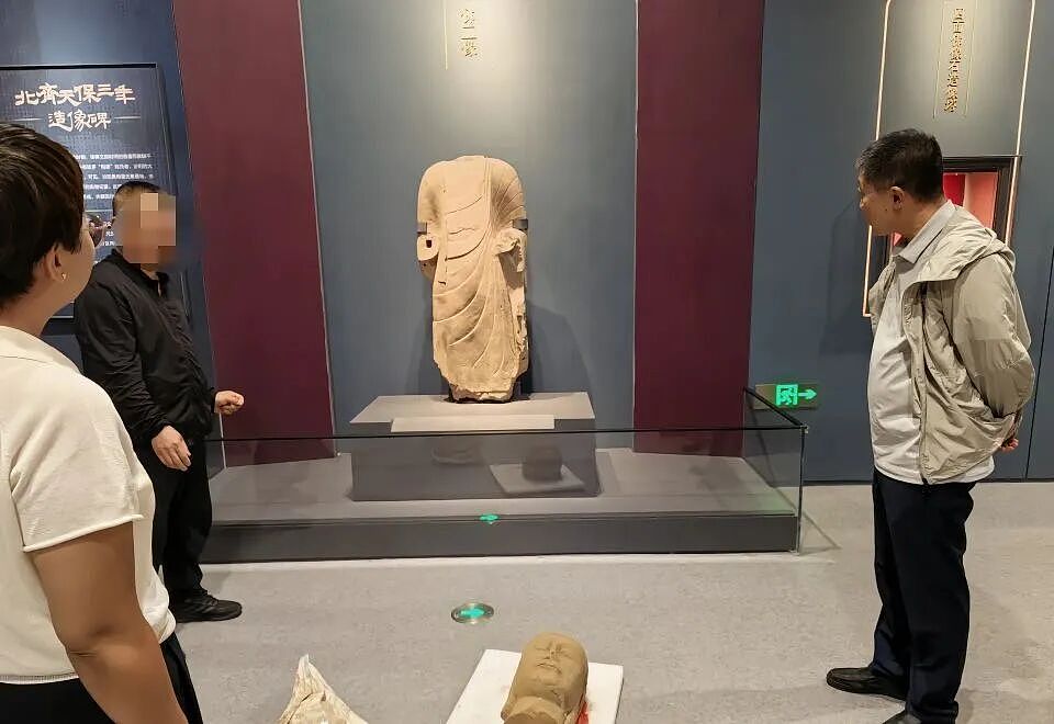 山西村民养猪场附近挖出1400年前佛首！无偿交给博物馆（组图） - 4