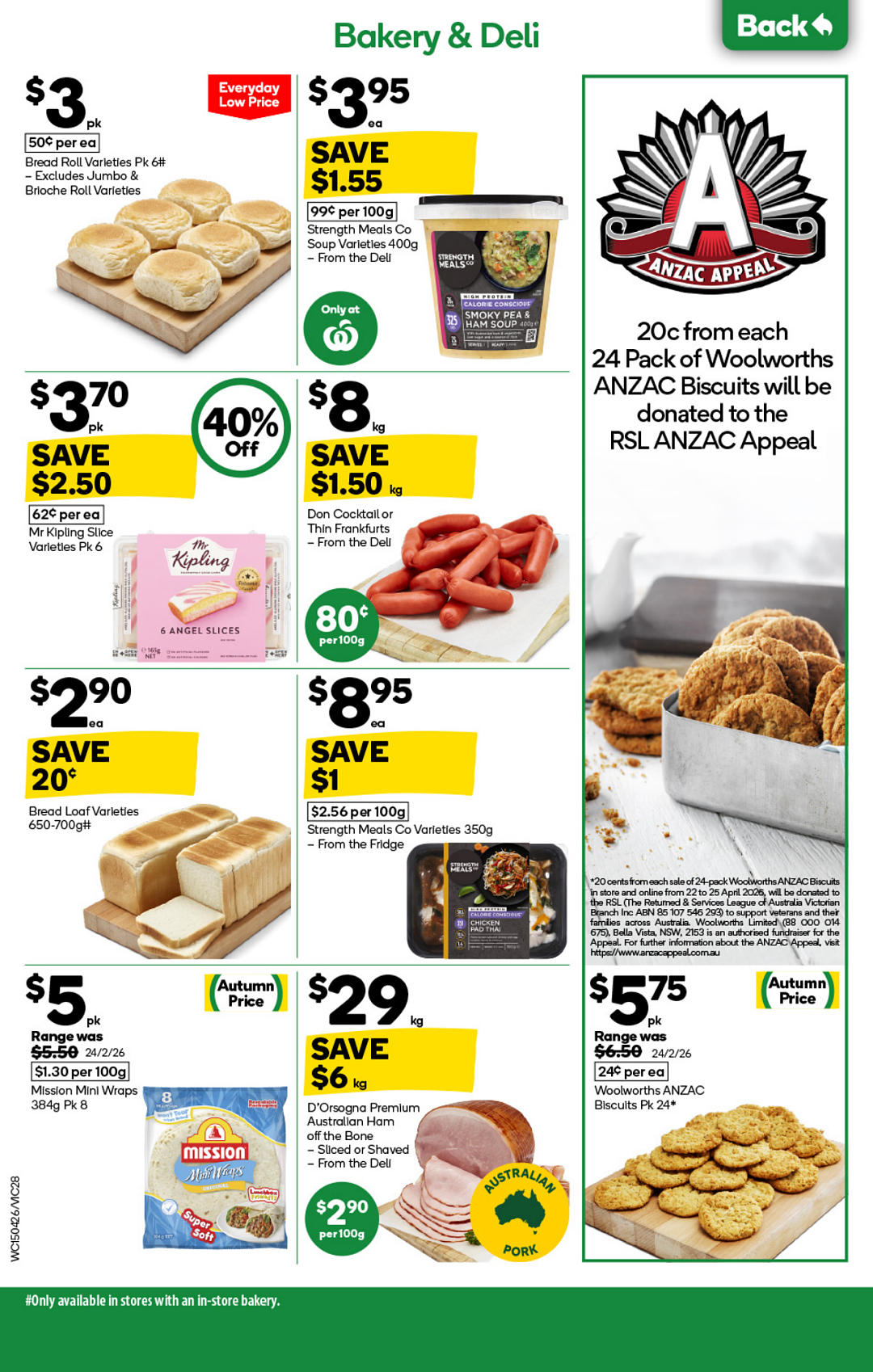 Woolworths 4月15日-4月21日打折,清洁、烧烤用品半价 - 29