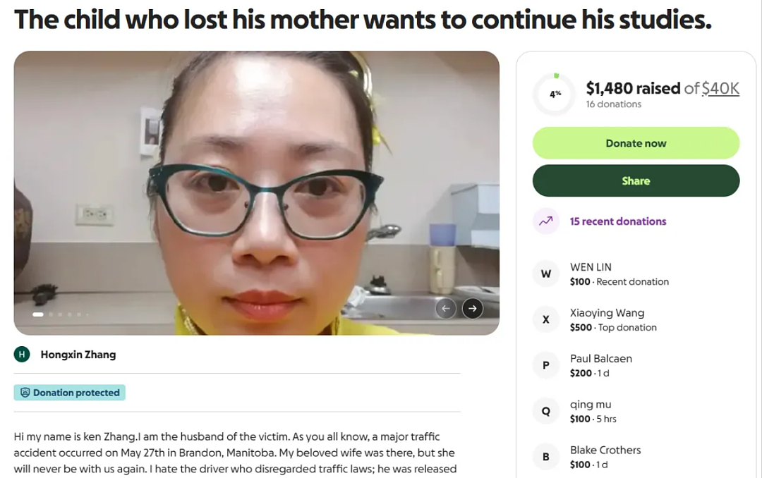 华人母亲遭印度卡车司机闯停牌撞亡！儿子：妈妈再也等不到我回家吃饺子 - 9