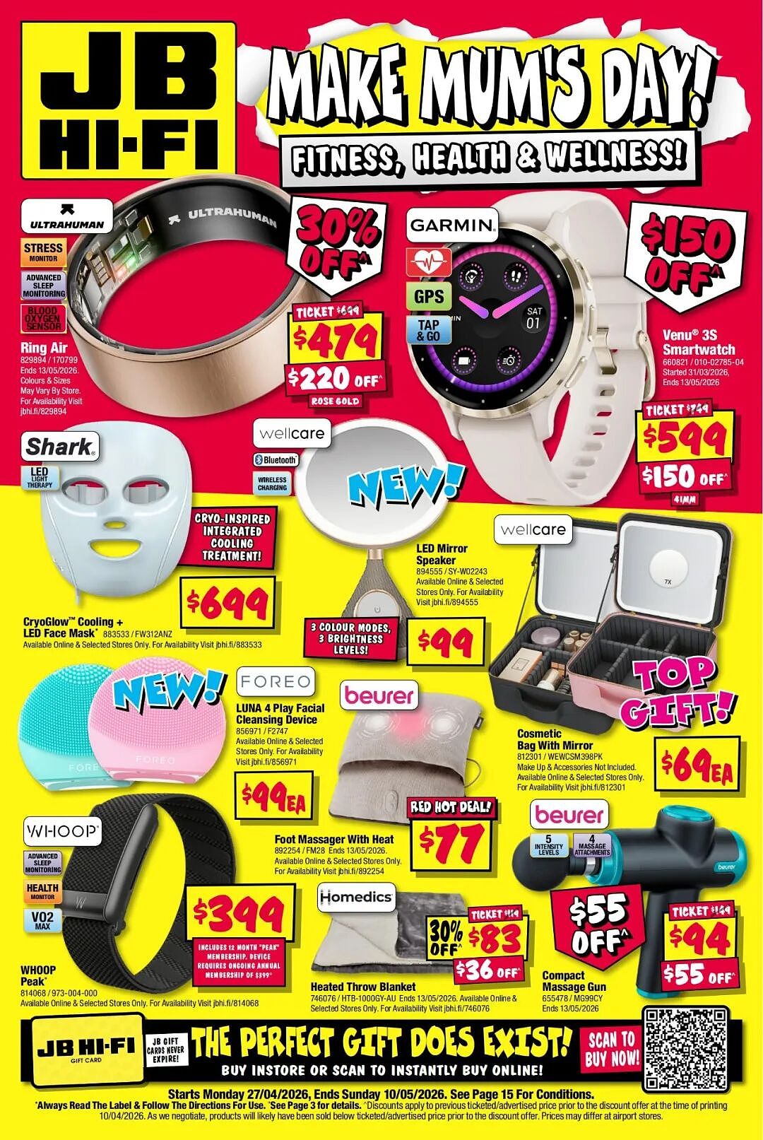 【JB Hi-Fi】最新一期 母亲节专场 优惠目录 - 2