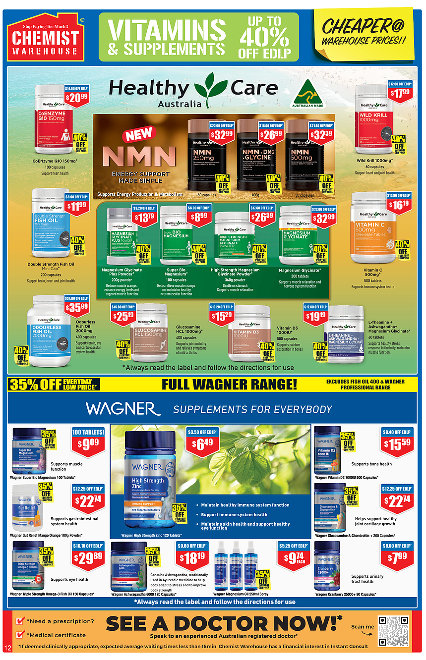 给力周期 + 限时满30刀就包邮！【Chemist Warehouse】药店 最新一期优惠目录 - 15