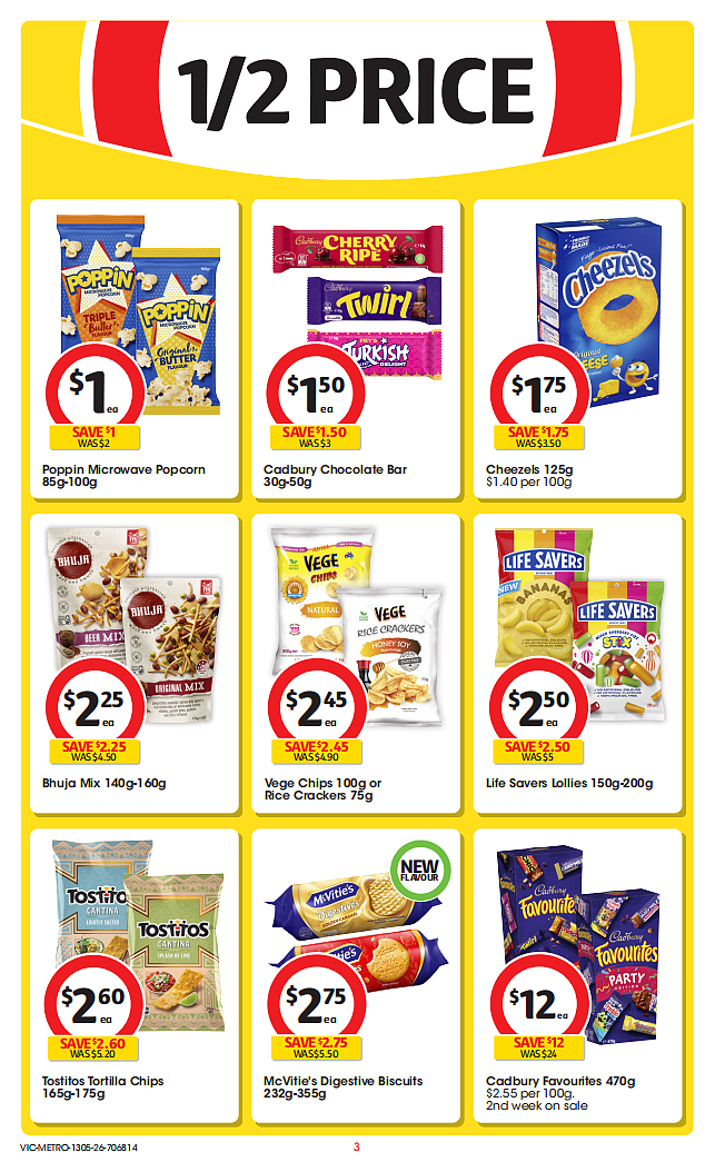 本周最新！澳洲各大超商特价商品一网打尽，大批好物骨折破半价！Woolworths、Coles、Aldi（组图） - 3
