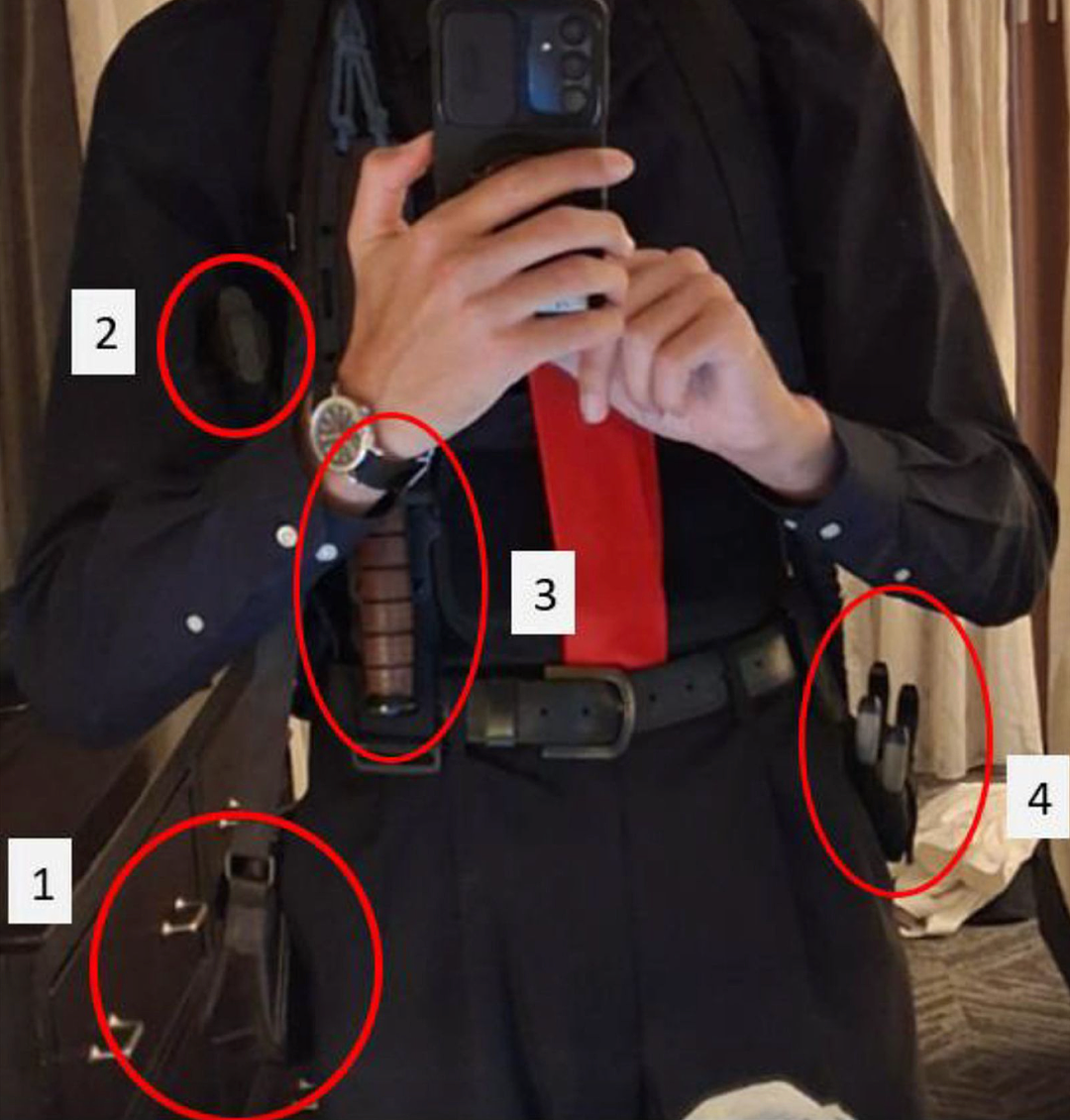细思极恐!白宫晚宴行刺特朗普嫌犯被曝提前数周订酒店,事发前自拍秀武器!预谋细节震惊全网! - 3