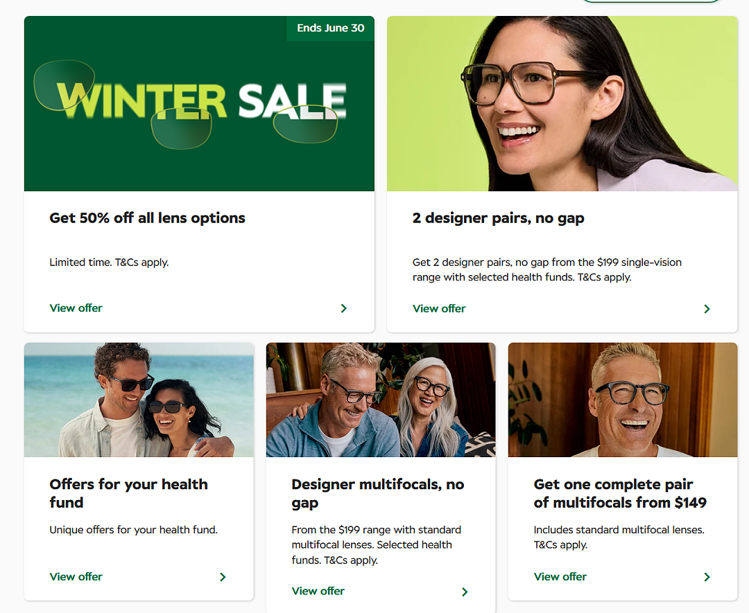 最新折扣码!【Specsavers】隐形眼镜 折上折 - 3