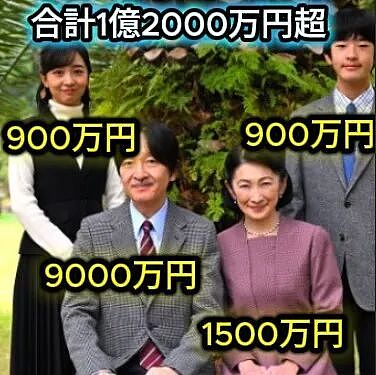 日本皇室公开哭穷!秋筱宫白拿1亿零花钱却大喊“钱不够花”,日网友:废除皇室算了!(组图) - 5