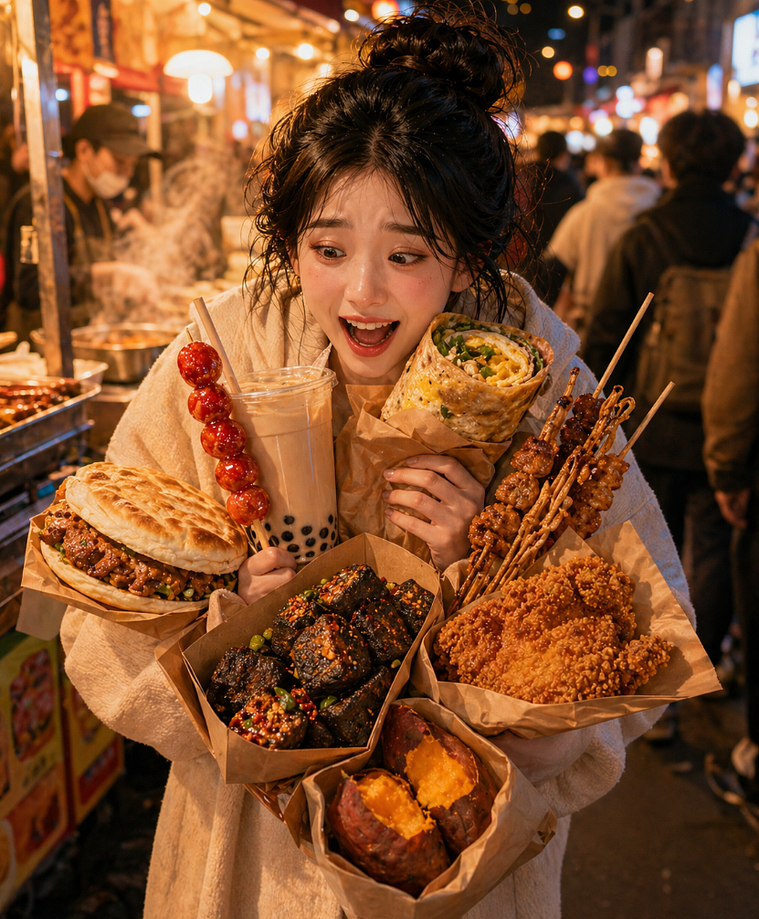 20天胖7斤！留学生回到中国“报复性进食”，话题引网民热议（组图） - 8