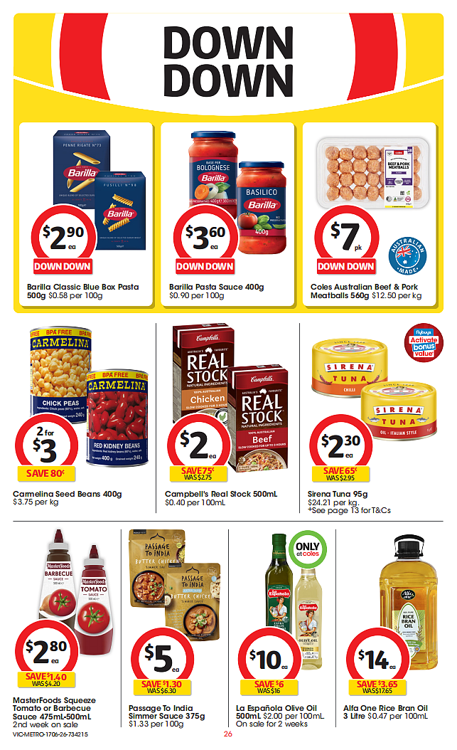 本周最新！澳洲各大超商特价目录，Woolworths、Coles、Costco（组图） - 26