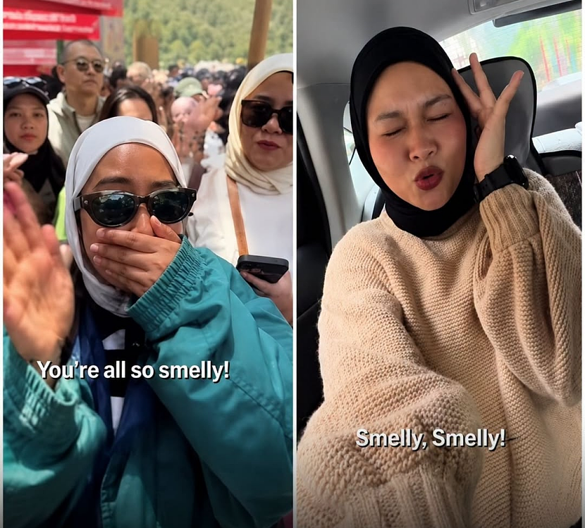 大马网红中国旅游捂鼻嘲“又脏又臭”?中马网友联手重锤,她猖狂嘴硬“我才是受害者”?(组图) - 10