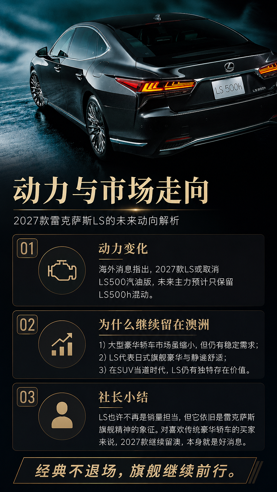 【汽车】雷克萨斯LS不退场!2027款继续留在澳洲 - 2