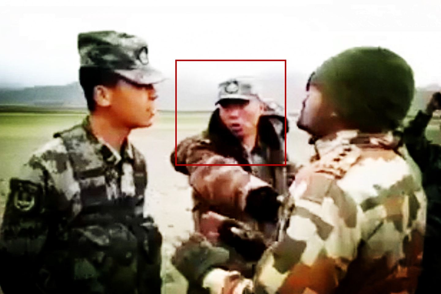 边境对峙 中共军官对印军爆粗口撂狠话（视频/组图） - 5
