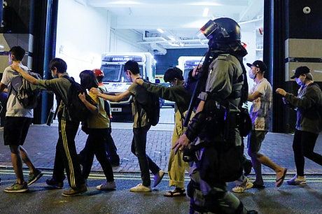 回音壁：被区别对待的香港示威暴力（组图） - 2