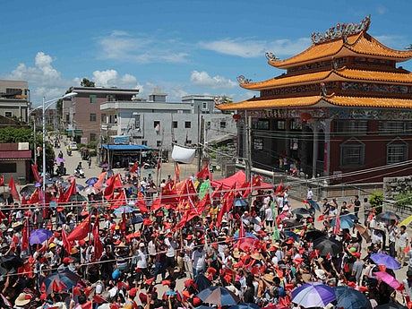 北京的警惕：香港失控的街头运动会发生在内地吗（组图） - 3