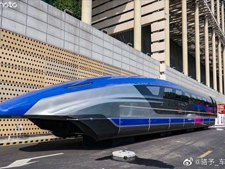 时速600公里 中国高速磁浮列车首露真容（组图） - 1