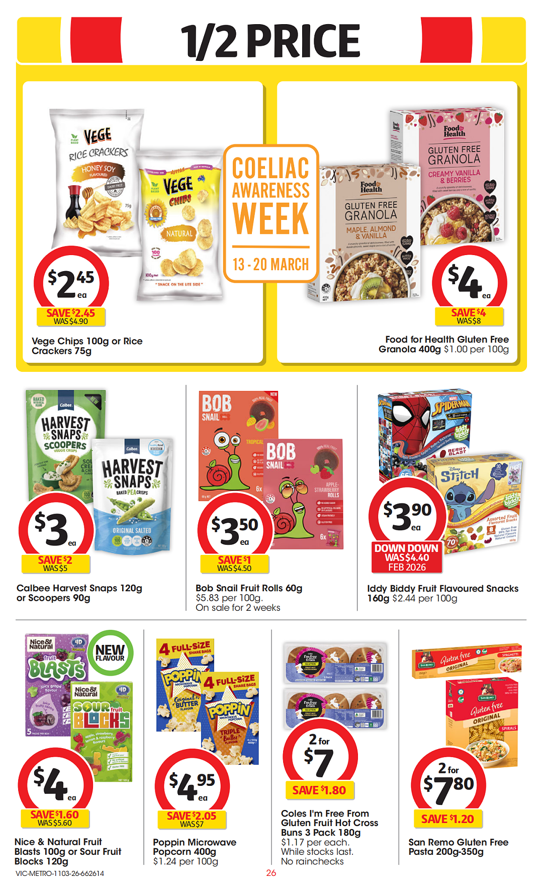 本周最新!澳洲各大超商特价商品一网打尽,大批好物骨折破半价!Woolworths、Coles、Aldi、Umall…(组图) - 26
