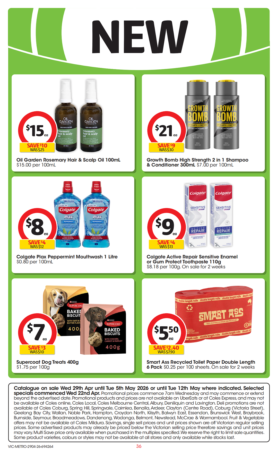 本周最新!澳洲各大超商特价商品一网打尽,大批好物骨折破半价!Woolworths、Coles、Costco(组图) - 36