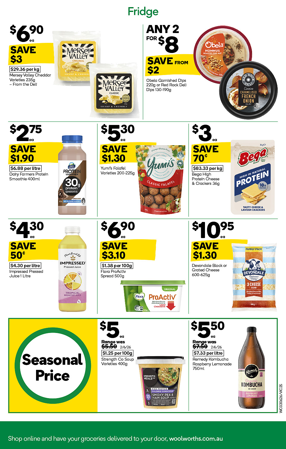 本周最新！澳洲各大超商特价商品一网打尽，大批好物骨折破半价！Woolworths、Coles、Aldi（组图） - 72