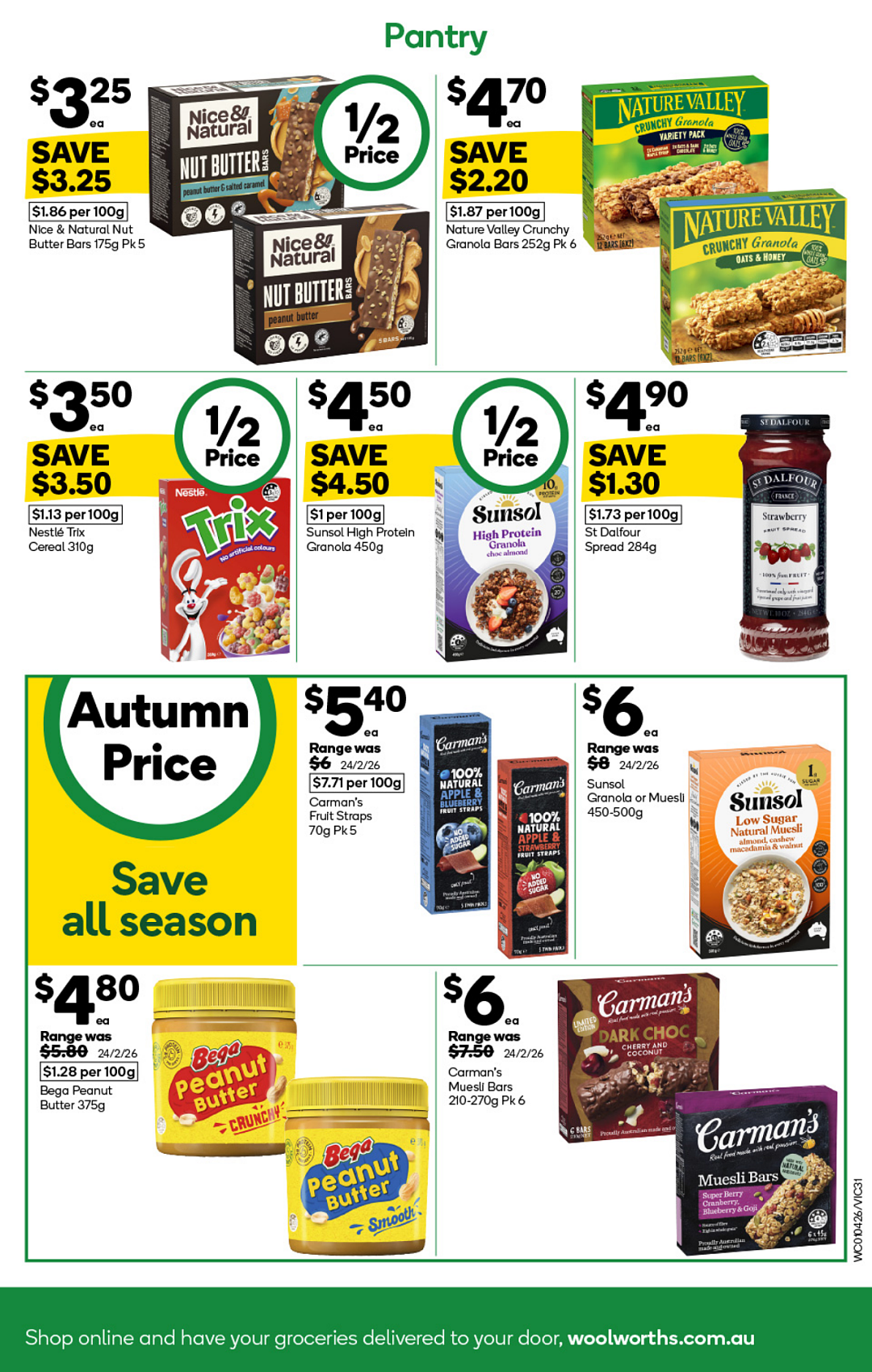 本周最新！澳洲各大超商折扣目录，Woolworths、Coles、Costco、优衣库...（组图） - 82