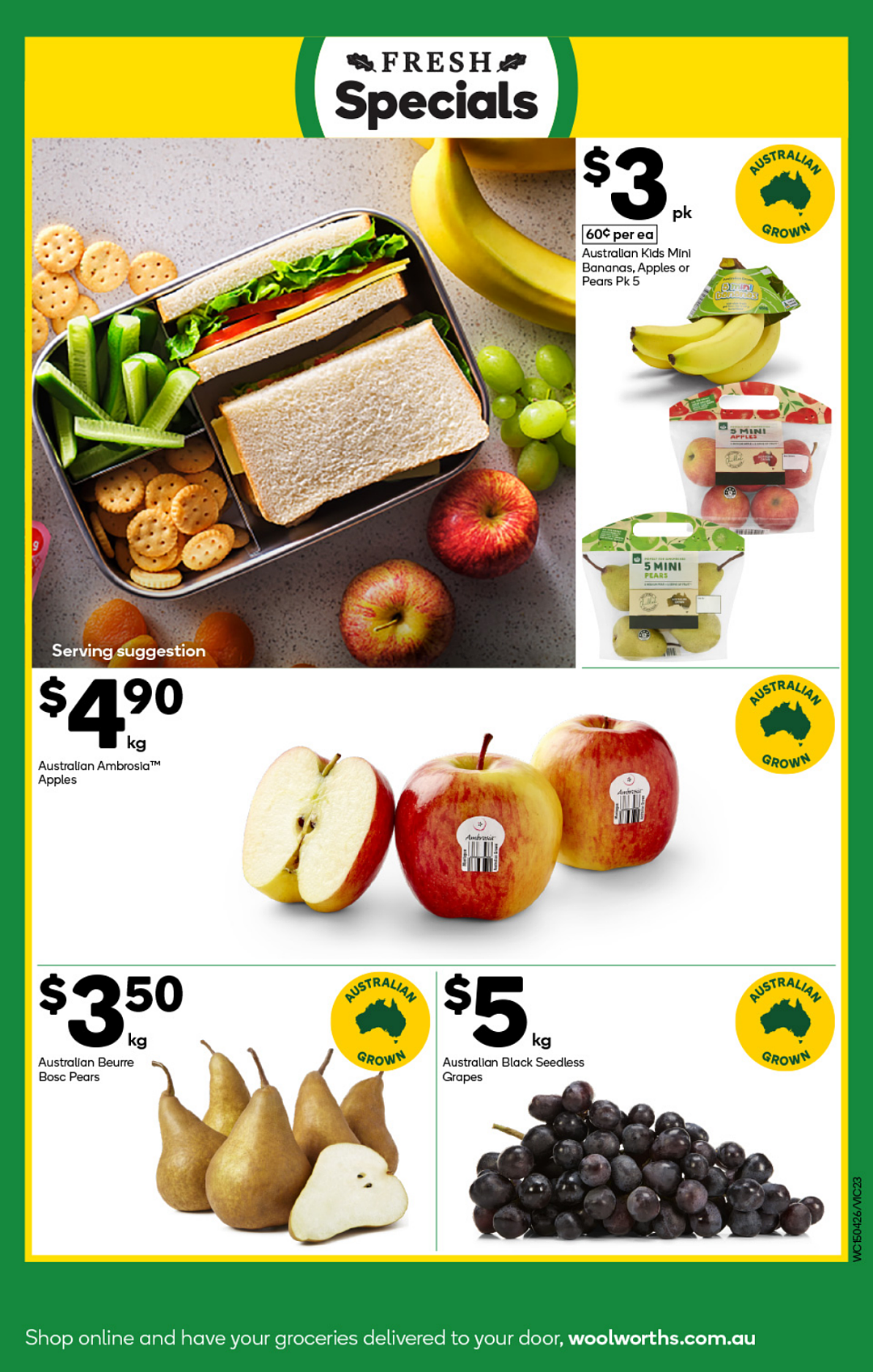 Woolworths 4月15日-4月21日打折,清洁、烧烤用品半价 - 24