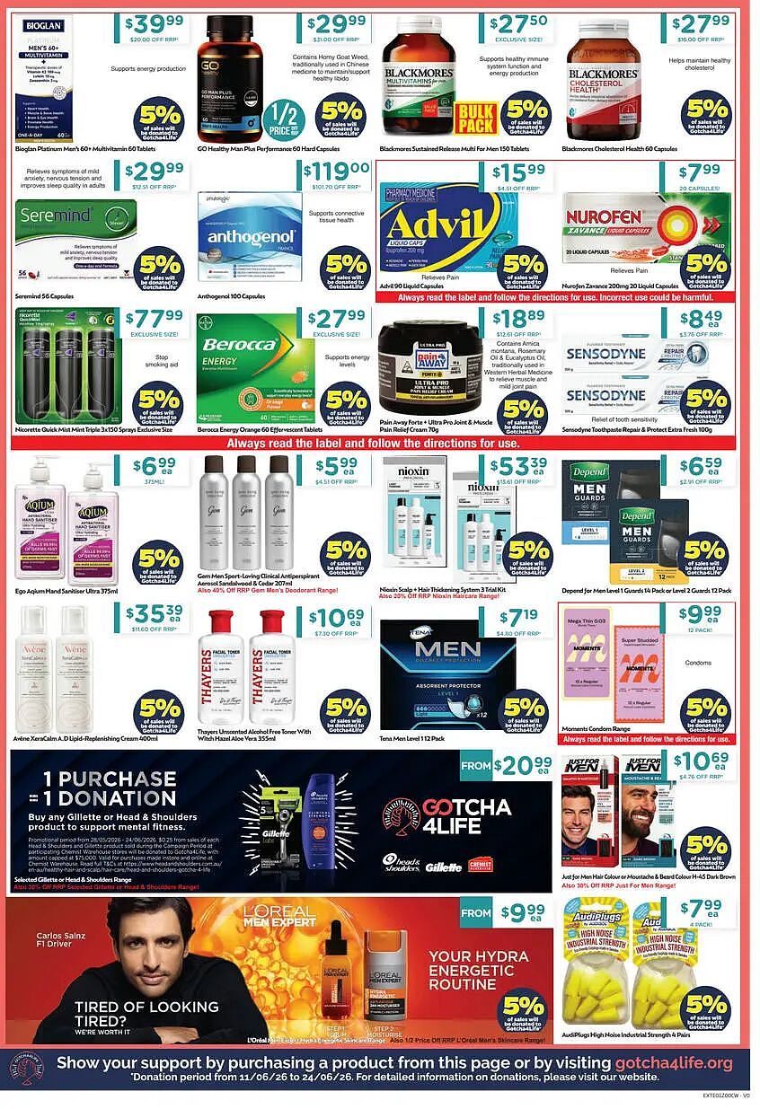 【Chemist Warehouse】药店 最新一期 优惠目录 - 1