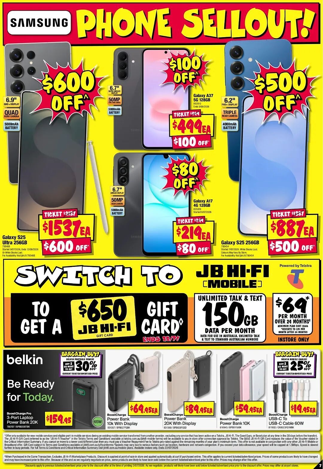 【JB Hi-Fi】7月16日至29日 优惠目录 - 7