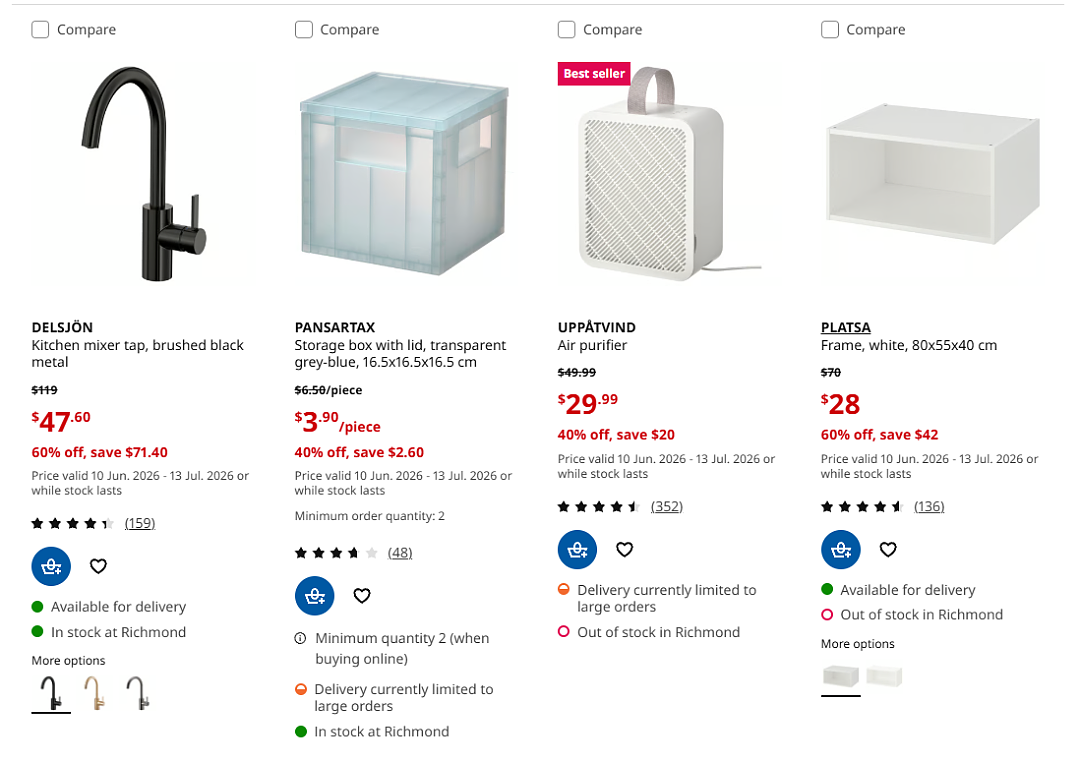 本周必Buy | IKEA、MUJI、Costco最新折扣 - 5