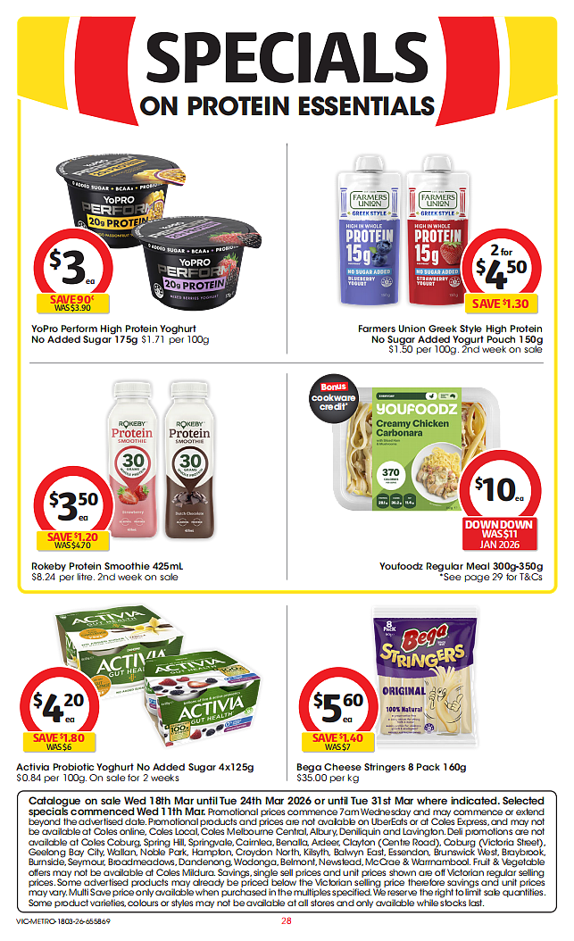 本周最新！澳洲各大超商特价目录，Woolworths、Coles、Costco（组图） - 82
