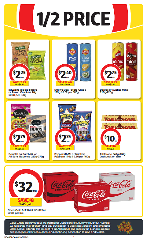 本周最新！澳洲各大超商特价商品一网打尽，大批好物骨折破半价！Woolworths、Coles、Aldi（组图） - 5