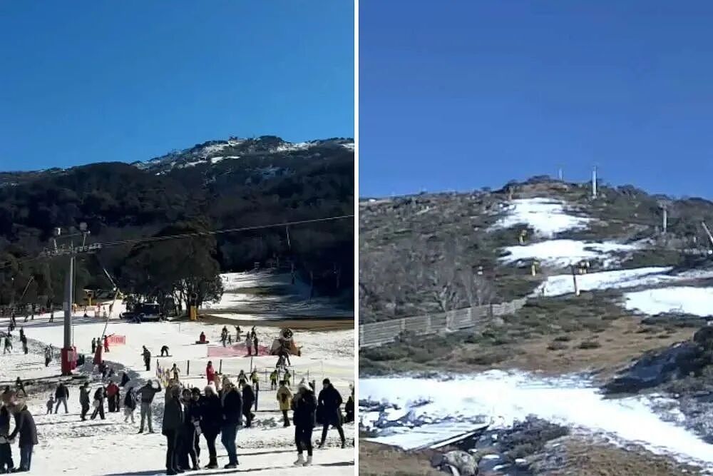 积雪深度为0！澳洲或迎72年来最差滑雪季开局！（组图） - 3