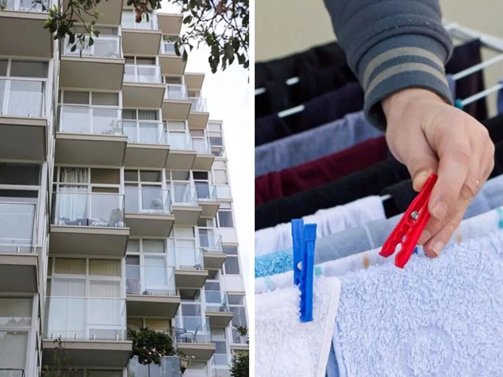 澳租客在阳台晾衣服被物业禁止,太荒谬?物业有权吗? - 2
