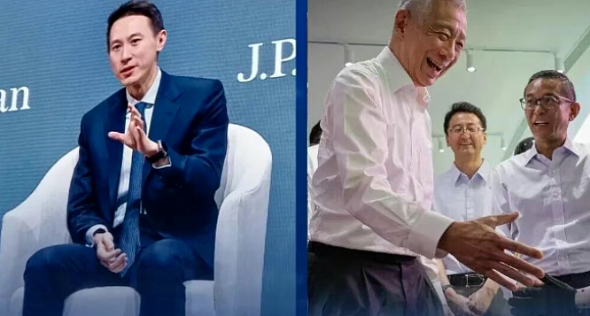 新加坡两大顶流男神齐聚上海，李显龙散步周受资罕见亮相（组图） - 17