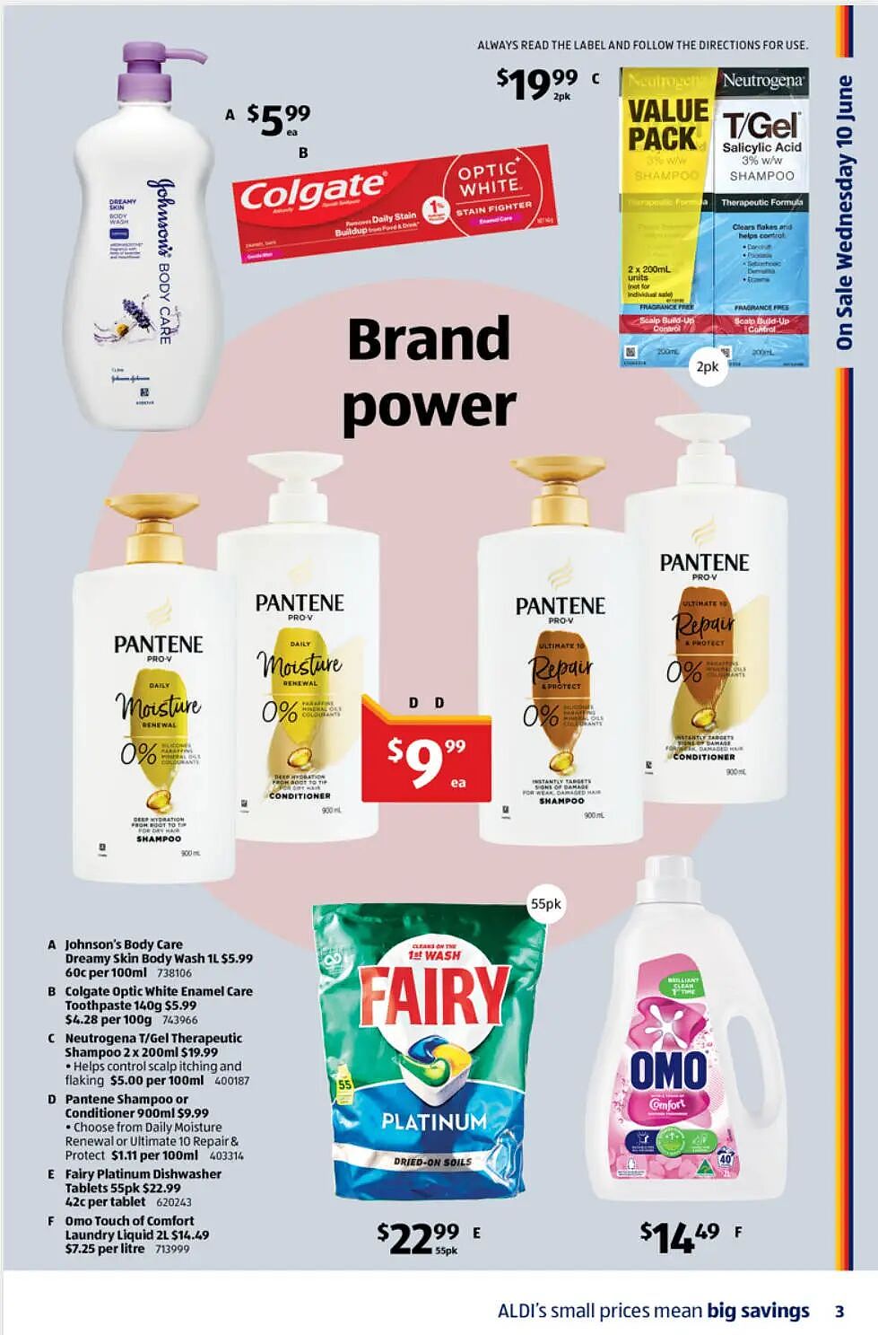 买Myer礼物卡多送额度！【Aldi】6月10日起 特价品 及 本期特价食品 - 1