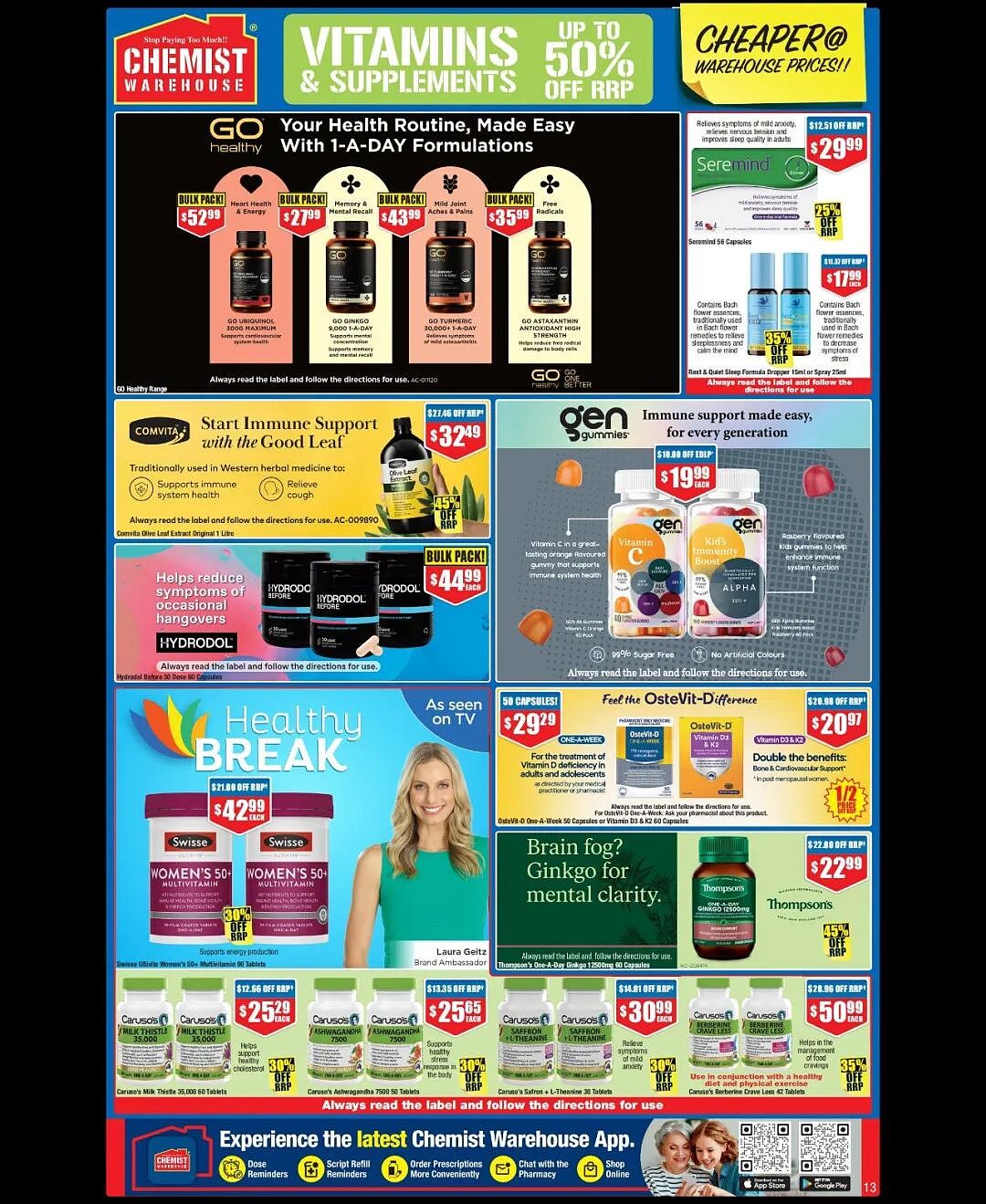 又逢大量半价的良心周期！【Chemist Warehouse】药店 7月23日至8月5日 优惠目录 - 14