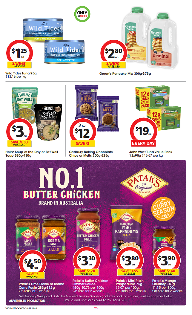 本周最新!澳洲各大超商特价商品一网打尽,大批好物骨折破半价!Woolworths、Coles、Costco、Aldi(组图) - 26