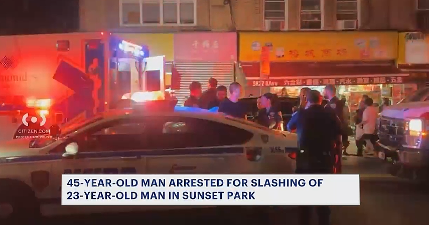 恐怖!八大道58街昨晚砍人:45岁华男冲进中餐馆抢走刀具,砍伤一男孩头部(组图) - 3