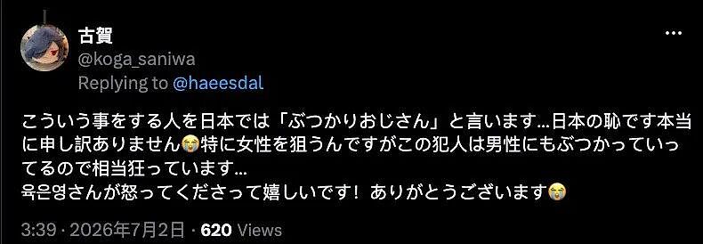 大快人心！日本街头撞人族故意撞女孩还狂笑不止！碰上韩国壮汉后，瞬间秒怂道歉... - 13