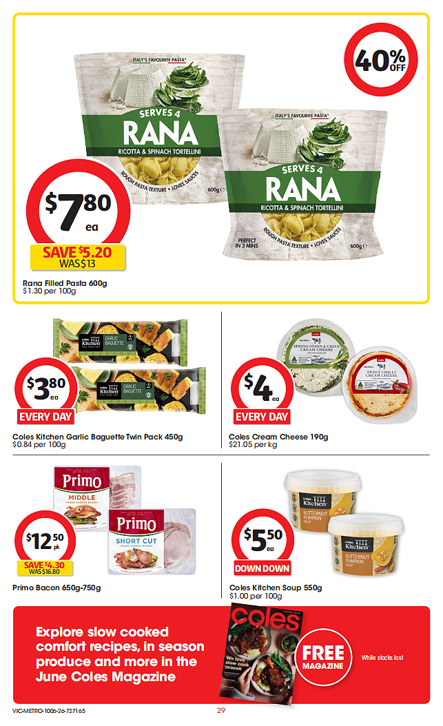 本周最新!澳洲各大超商特价商品一网打尽,大批好物骨折破半价!Woolworths、Coles、Costco(组图) - 29
