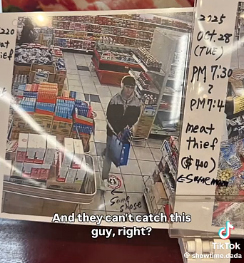 亚裔男在超市“换装走秀”被网友围观:：他不仅偷肉, 还偷心（组图） - 5
