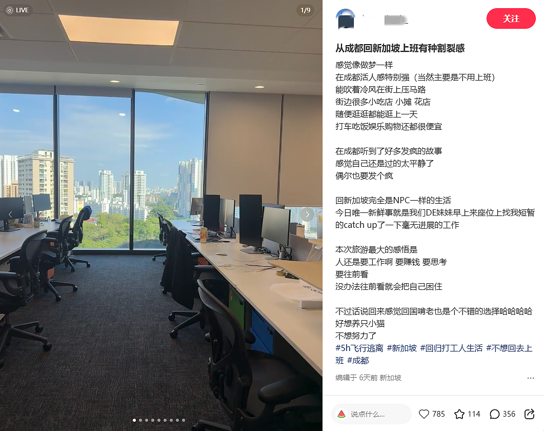 在新加坡的中国打工人，正被PR“身份等级”支配：恐失业、怕回国、越卷越慌... - 16