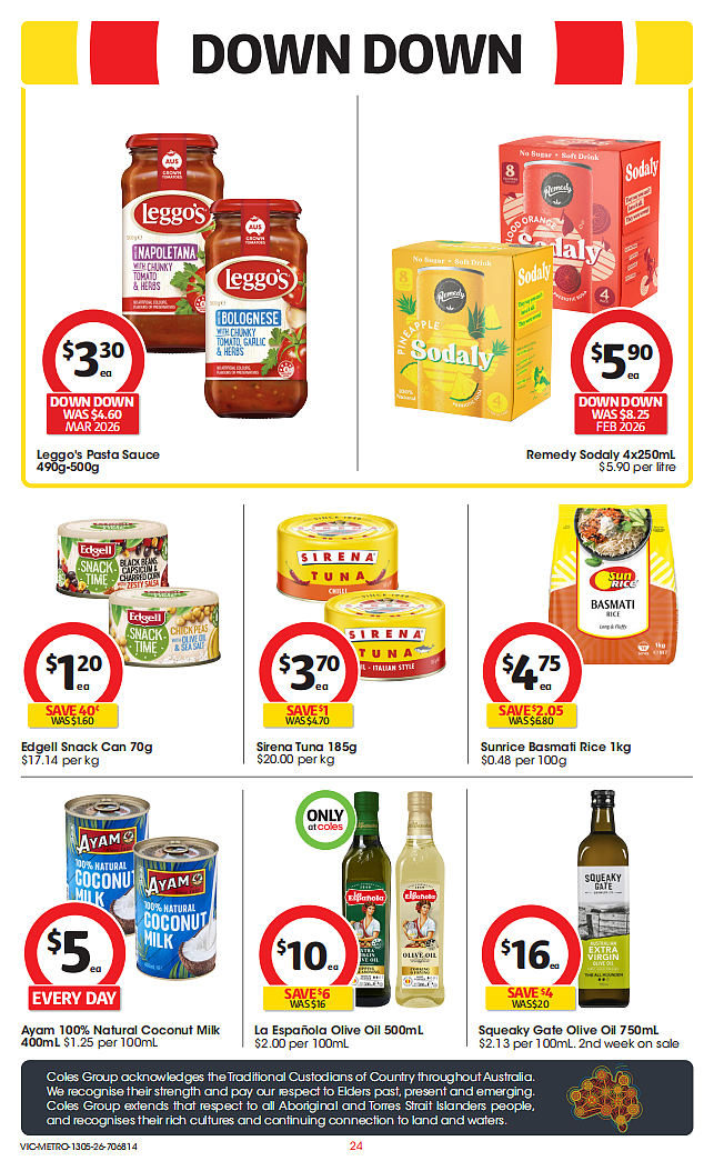 本周最新！澳洲各大超商特价商品一网打尽，大批好物骨折破半价！Woolworths、Coles、Aldi（组图） - 24