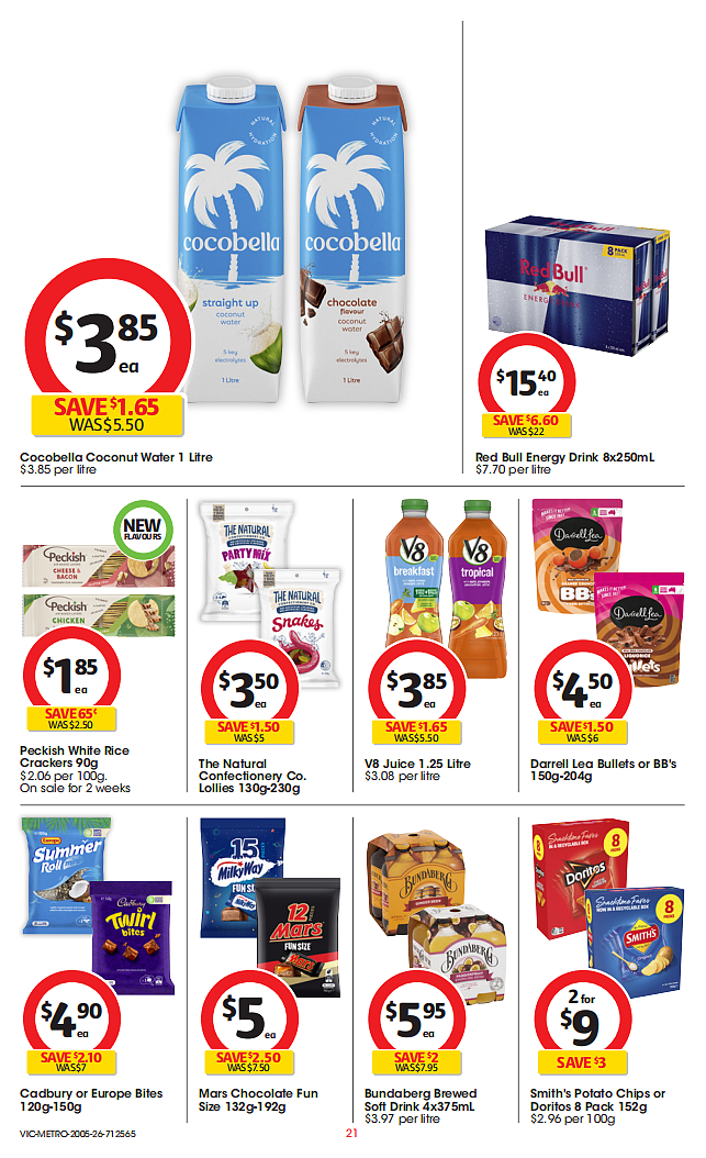 本周最新!澳洲各大超商特价商品一网打尽,大批好物骨折破半价!Woolworths、Coles、Costco、Aldi(组图) - 21