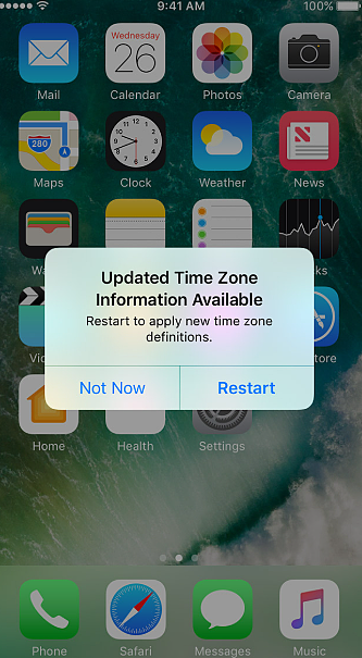 刚刚！全球iPhone用户炸锅，苹果突然要求重启、日历错乱（组图） - 2