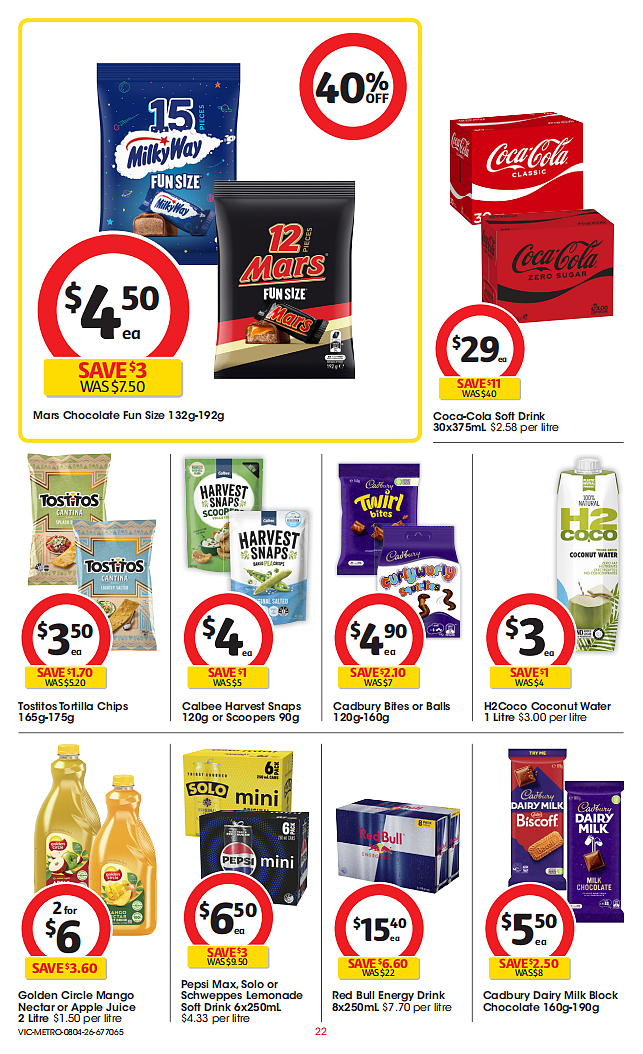 本周最新！澳洲各大超商特价商品一网打尽，大批好物骨折破半价！Woolworths、Coles、Costco、优衣库、JB Hi-Fi（组图） - 22