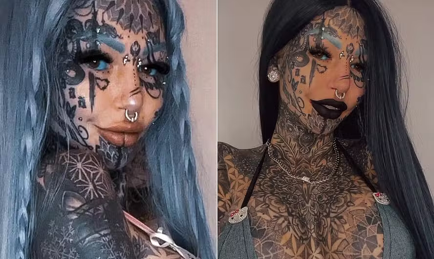 “全球纹身最多女性”手术改造太惊悚!几经生死不愿停,称是终生追求? - 14