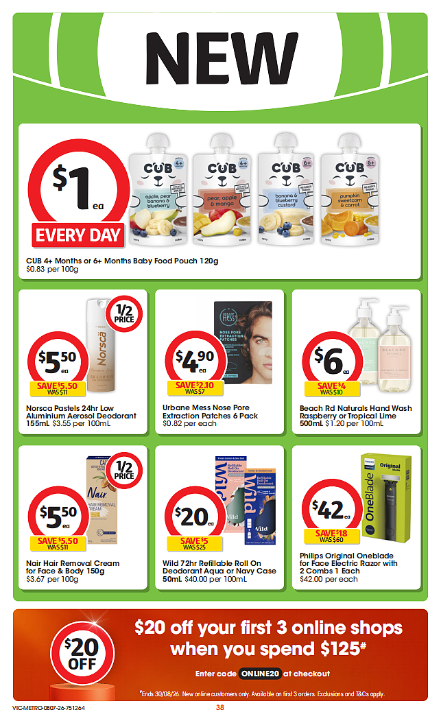 本周最新!澳洲各大超商特价商品一网打尽,大批好物骨折破半价!Woolworths、Coles、Aldi(组图) - 38