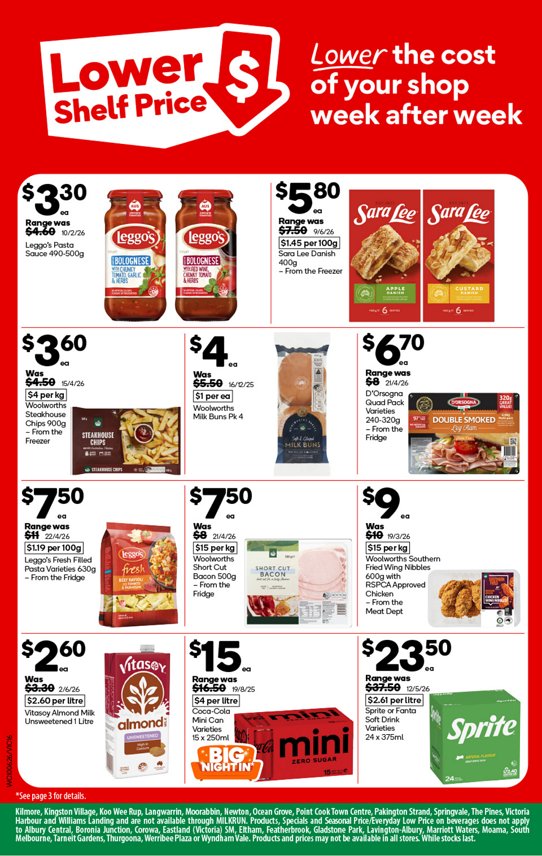 本周最新!澳洲各大超商特价商品一网打尽,大批好物骨折破半价!Woolworths、Coles、Costco(组图) - 63
